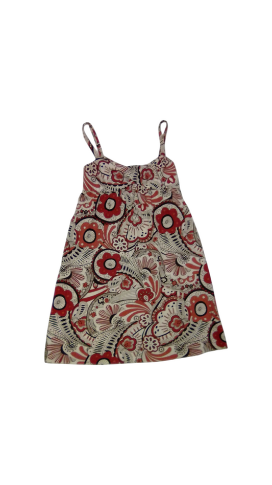 Dress: Orange/Brown