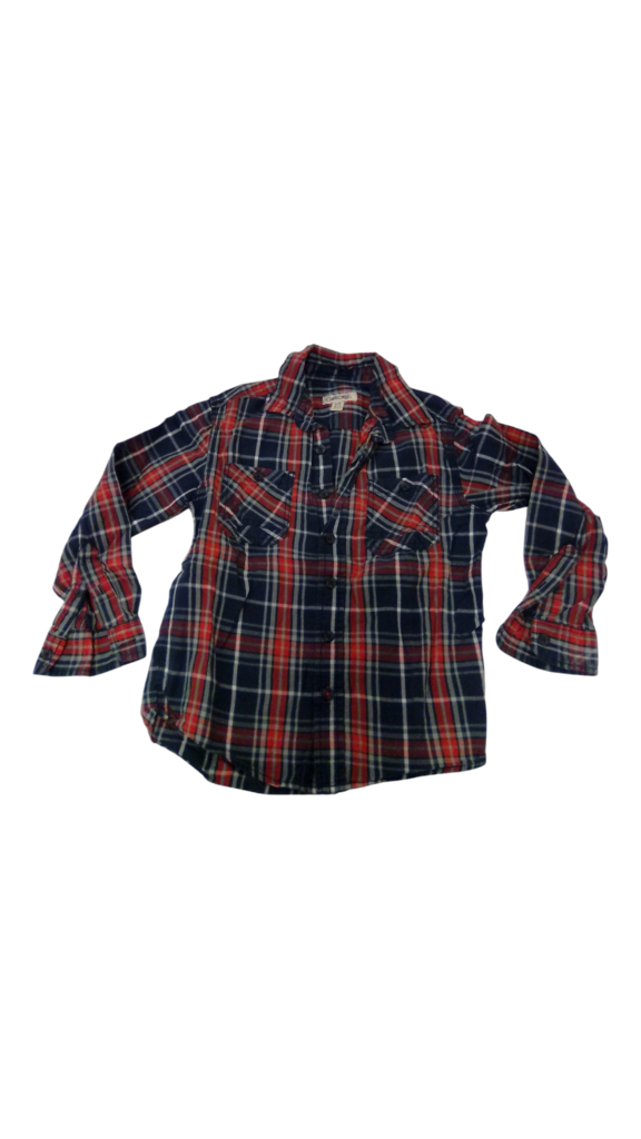 Long Sleeve Shirt: Plaid