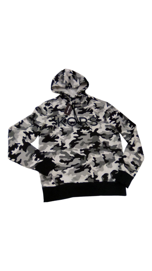 Sweater: Camo Hoodie Gray
