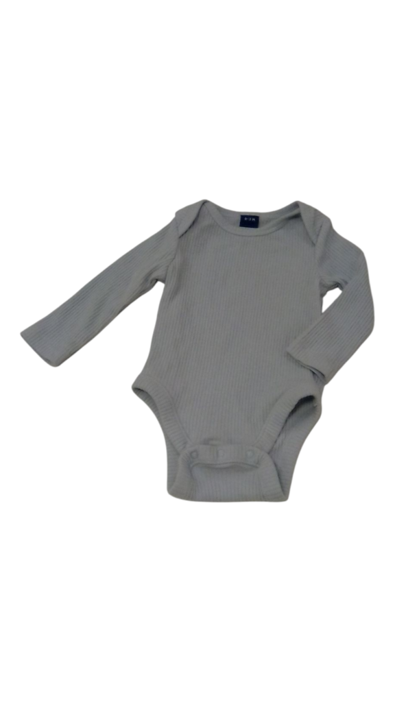 Long Sleeve Onesie: Blue