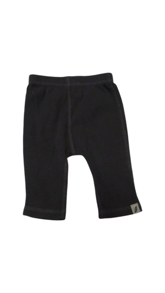 Pants: Gray Ribbed