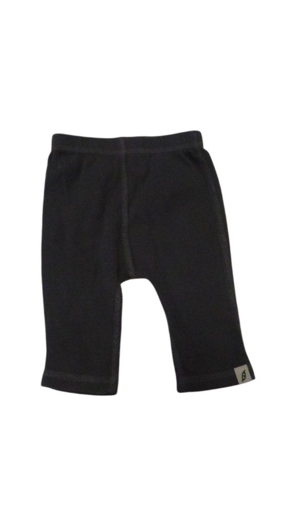 Pants: Gray Ribbed
