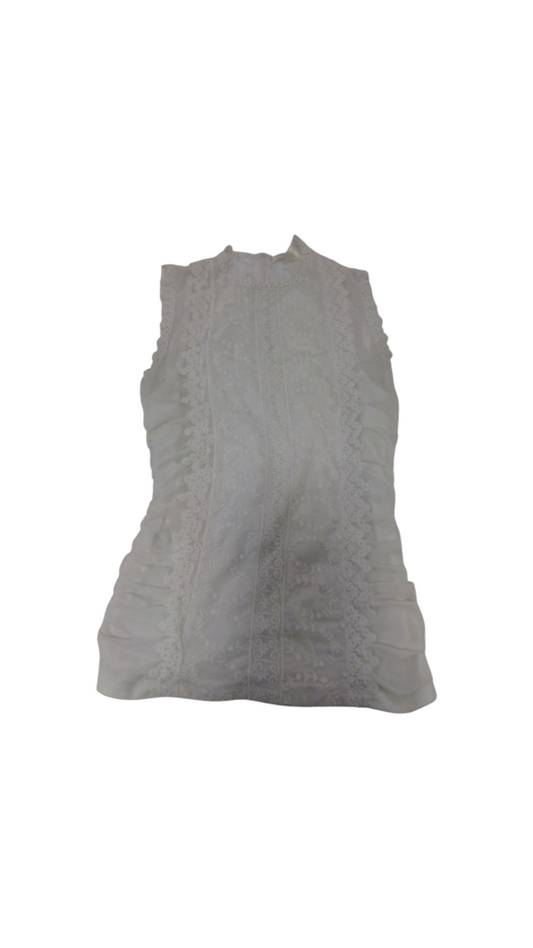 Shirt: White Lace