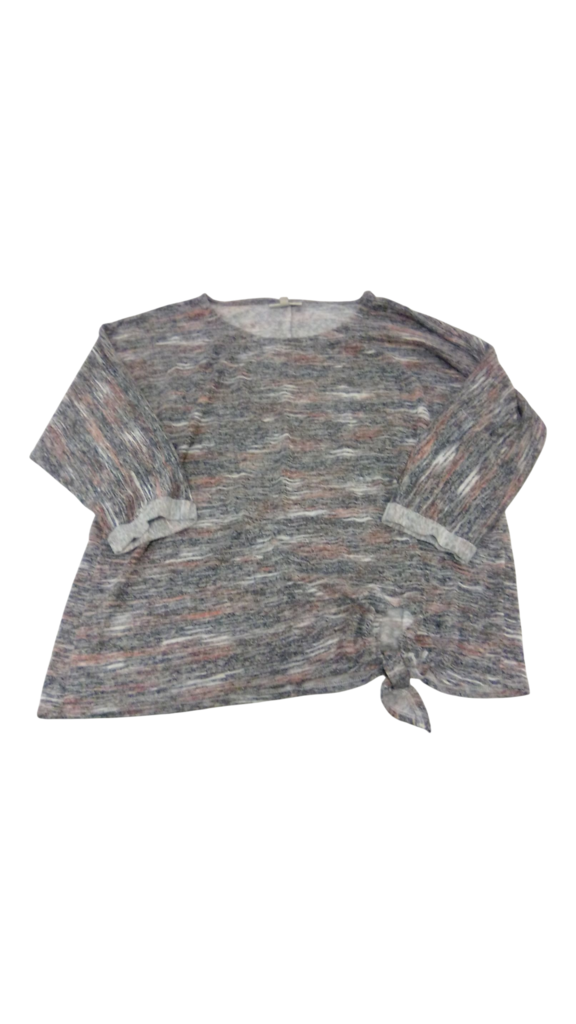 Long Sleeve Shirt: GR/PK