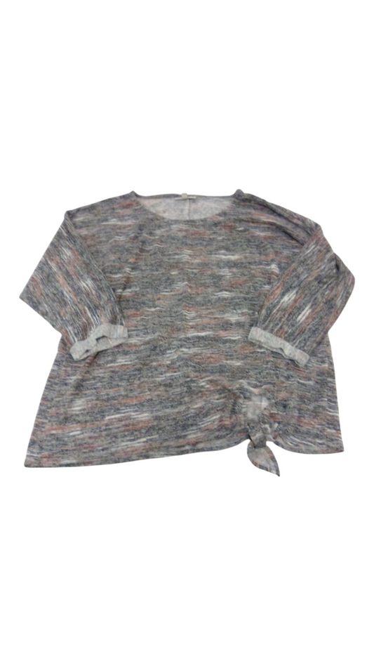 Long Sleeve Shirt: GR/PK