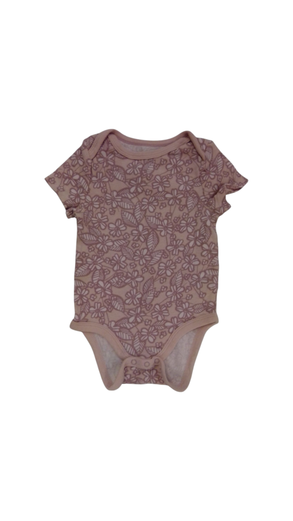 Onesie: Pink Floral