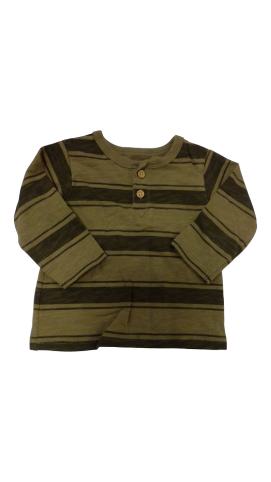 Long Sleeve Shirt:GR/Stri