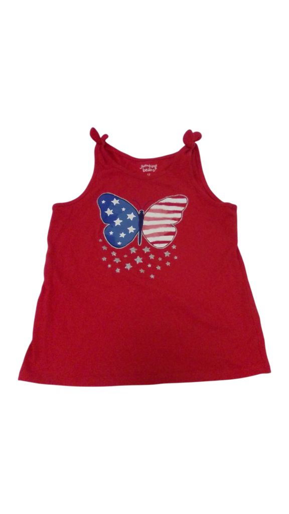 Tank: Patriotic Butterfly