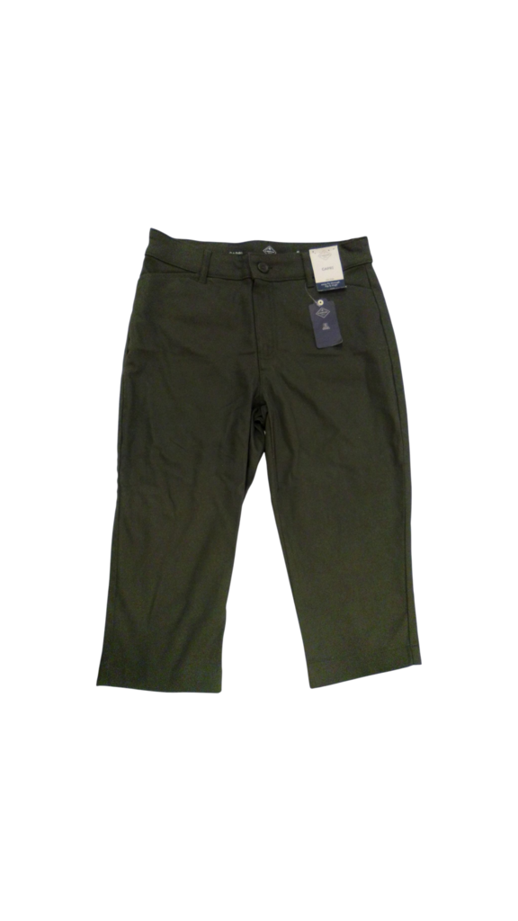 Capris: Dark Green NWT