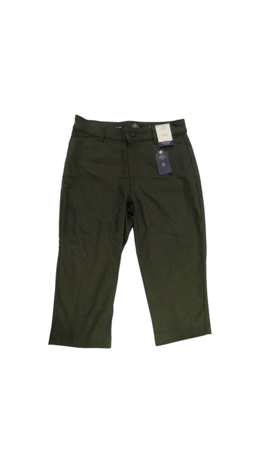 Capris: Dark Green NWT