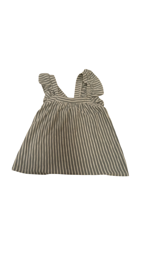 Tank: BLue/White Stripes