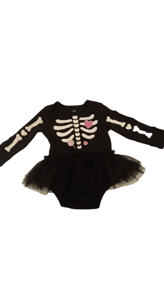 Long Sleeve Onesie:Skelot