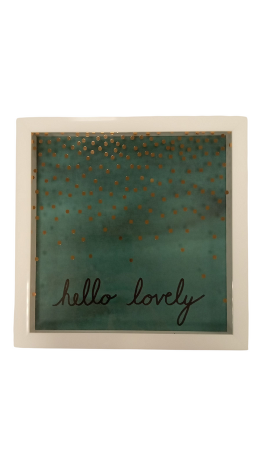Hello Lovely Sign
