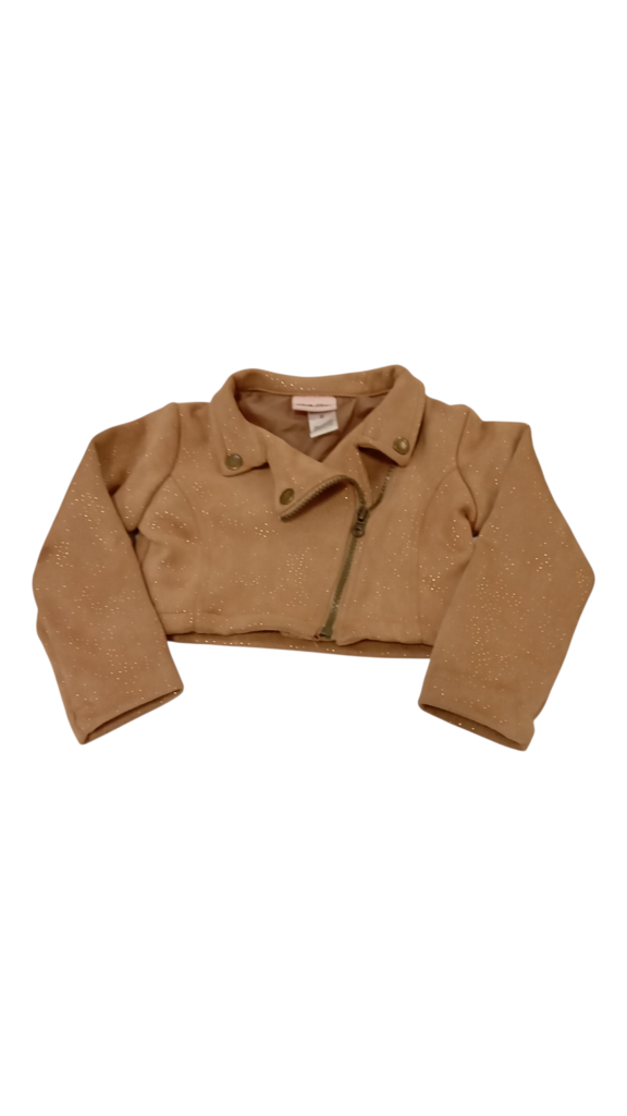 Jacket: Gold, Girl, Size: 3t