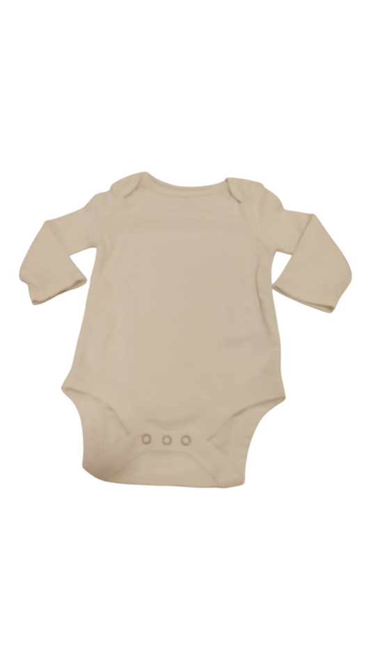long sleeve Onesie (white)