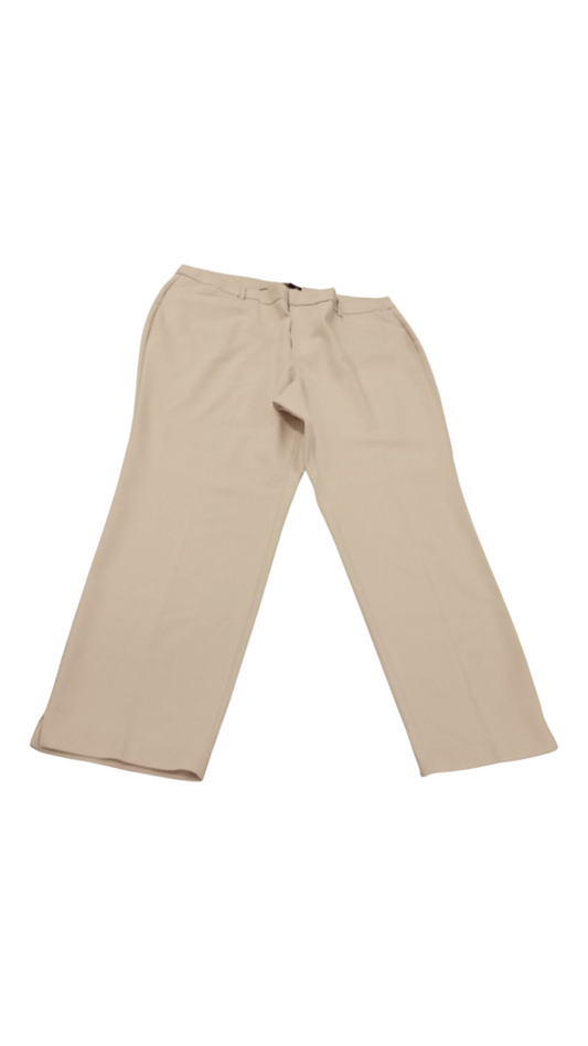 Pants: Cream Slacks
