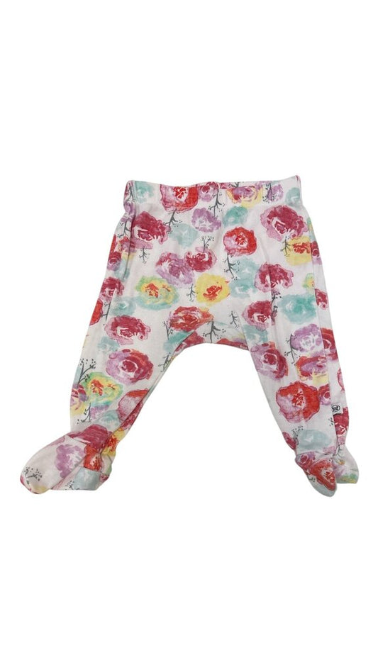 Pants: Foral W/ Feet