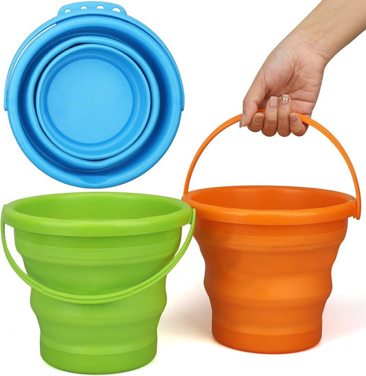 Foldable Beach Sand Toy Bucket