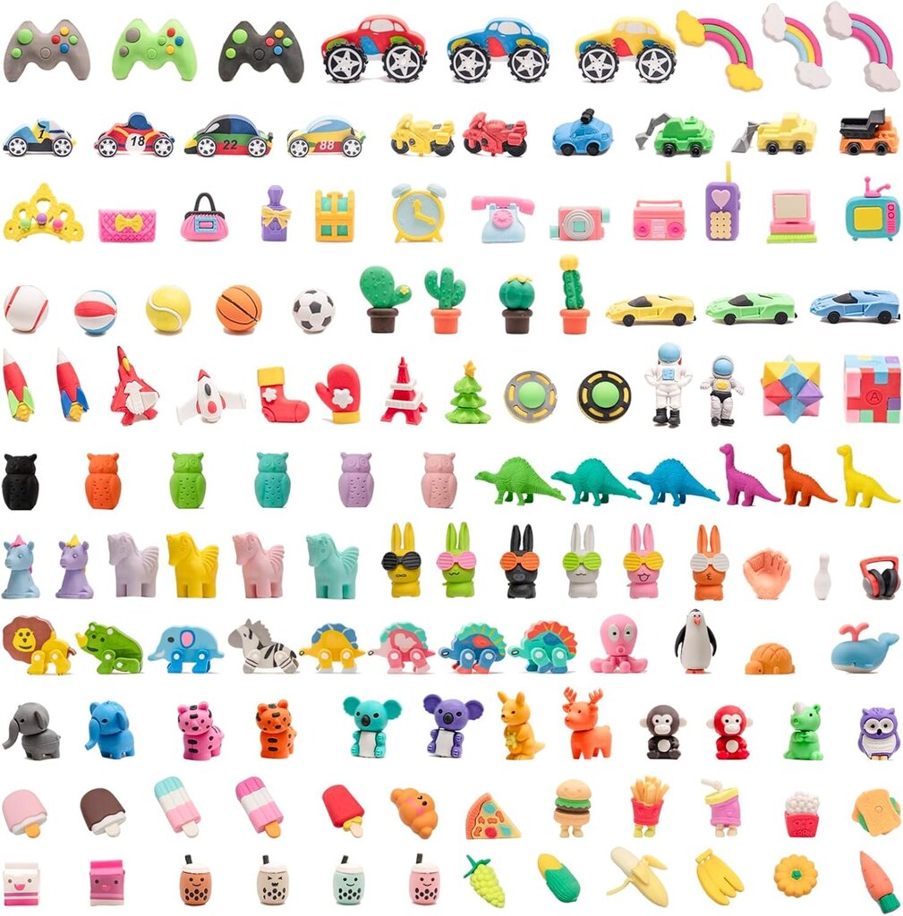 Assorted Erasers