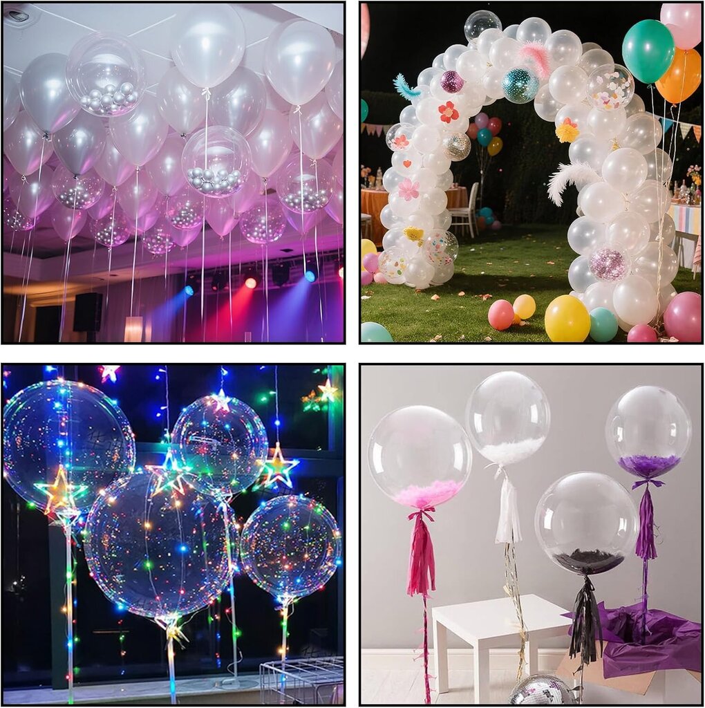 15pc =10pc 24" & 5pc 36" Balloons