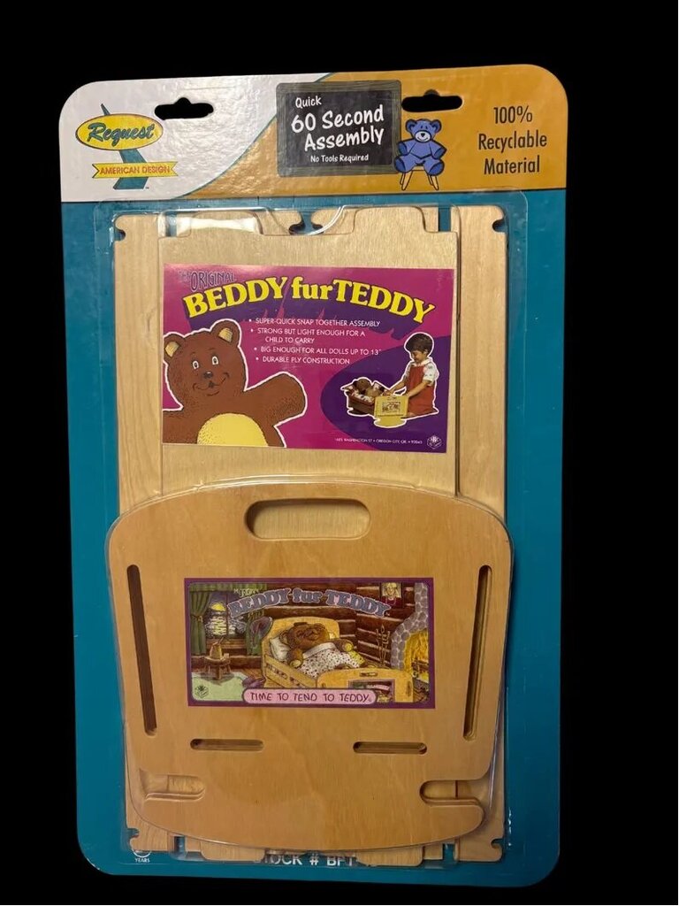 Beddy fur Teddy - Wood Cradle Kit (toy)