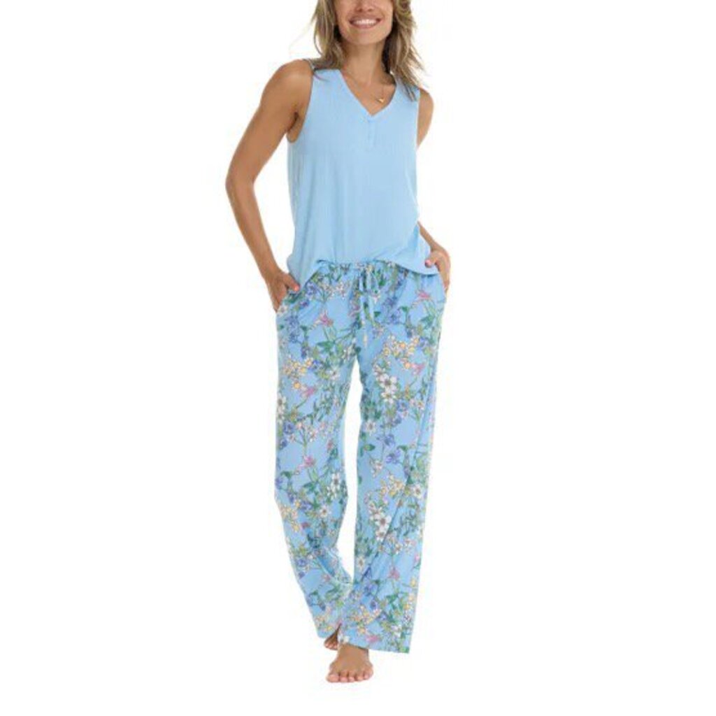 3pc Sleepwear Set w/ Robe, Tank & Pants