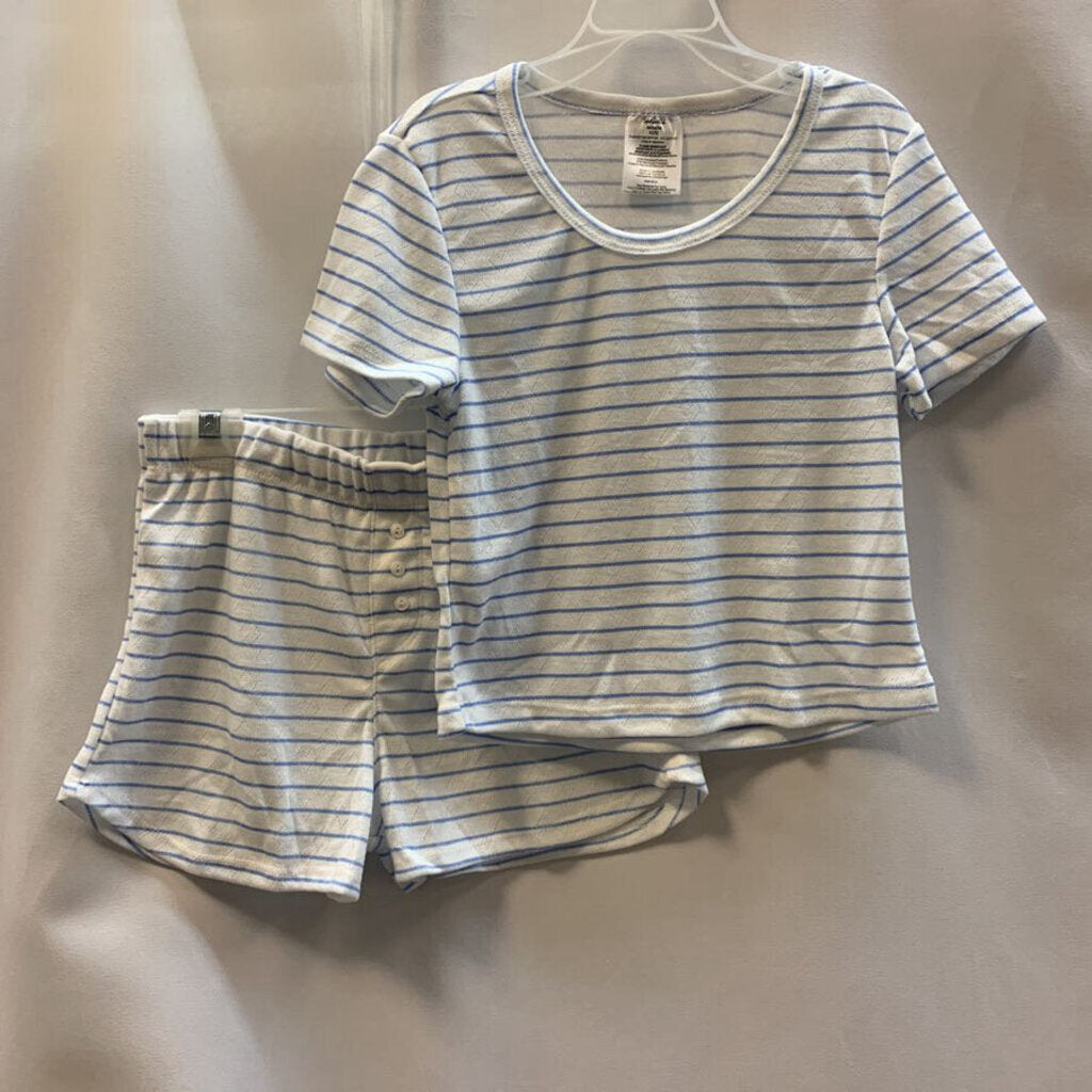 4PC Sleep Pajama Set Stripes