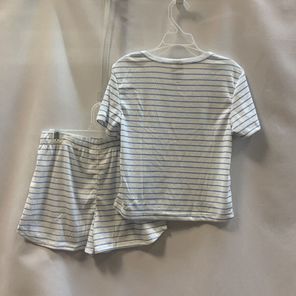 4PC Sleep Pajama Set Stripes