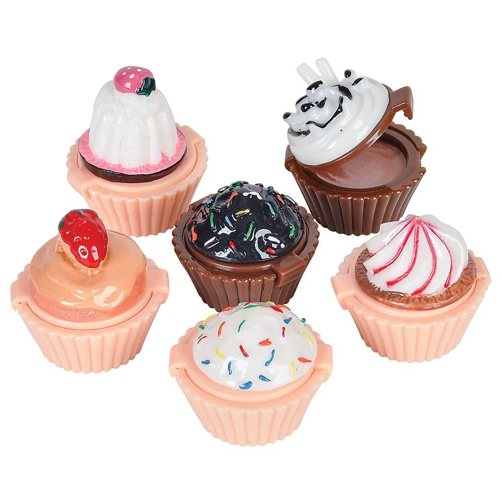 1.25" CUPCAKE LIP GLOSS LLB kids toys