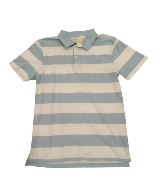 Shirt: Polo white stripes NWT