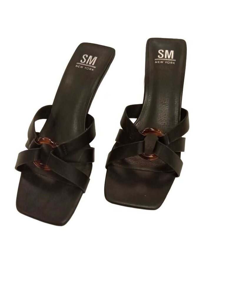 black sandals