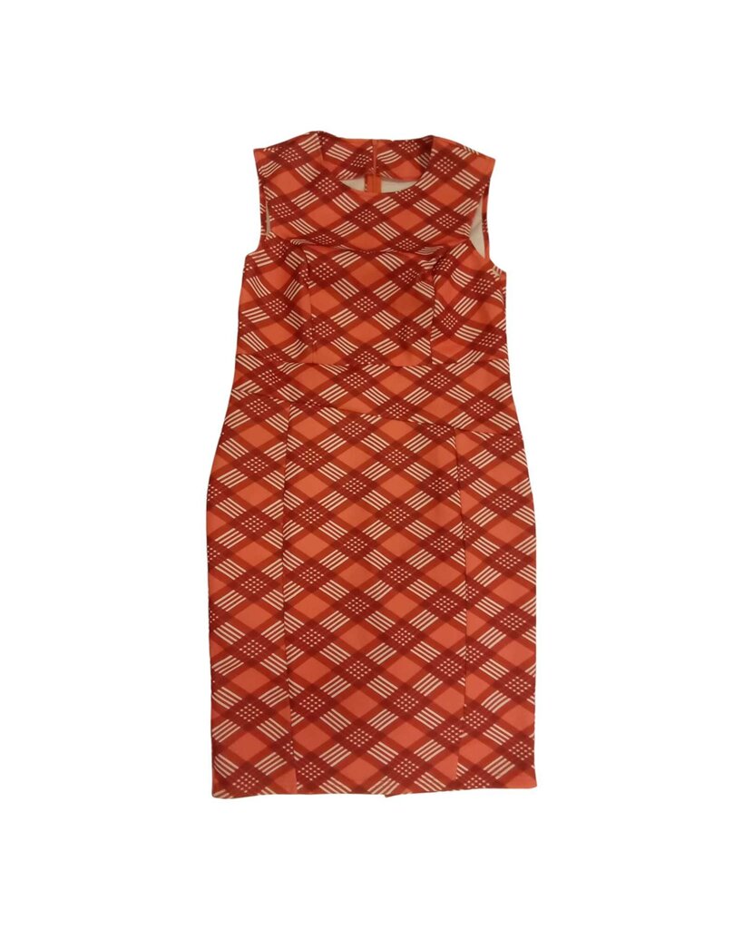 Plaid Sleeveless Dress: Vintage Inspired