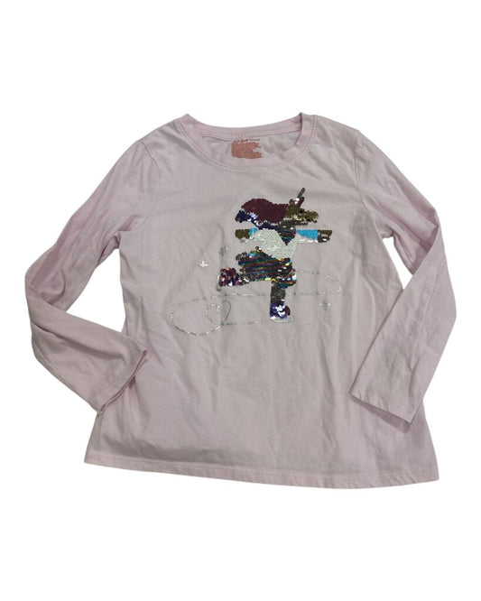 Sequin Unicorn Long Sleeve Shirt