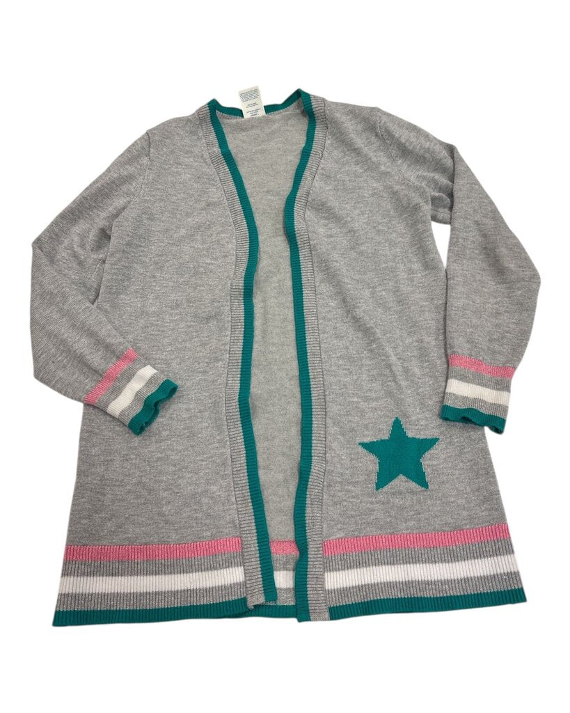Long Sleeve Cardigan - Stripes
