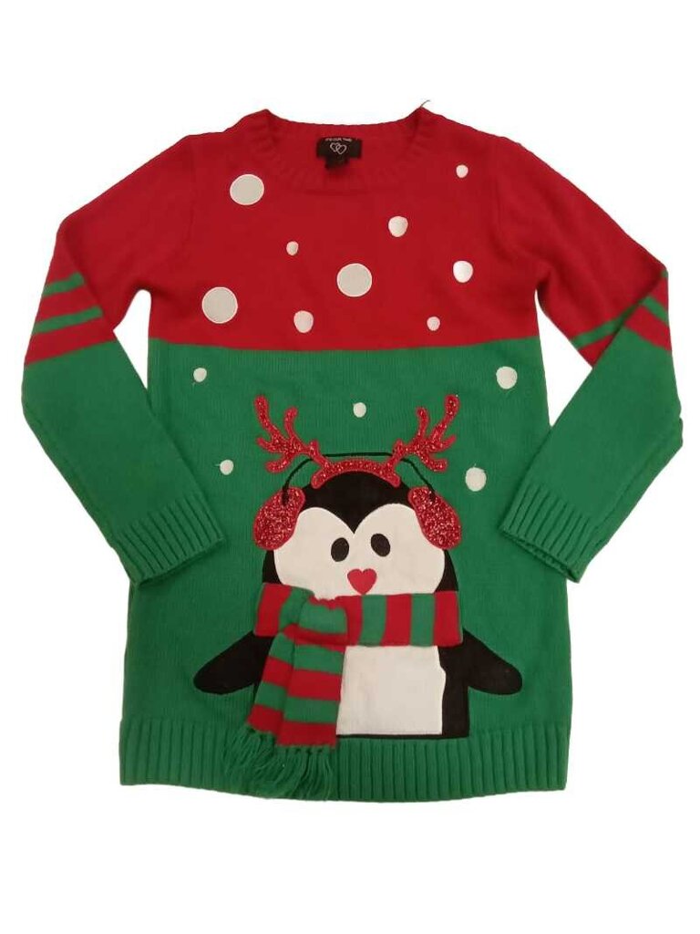 penguin christmas sweater
