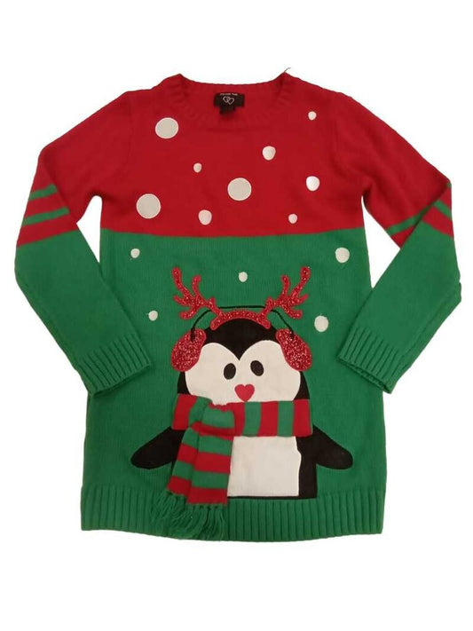 penguin christmas sweater