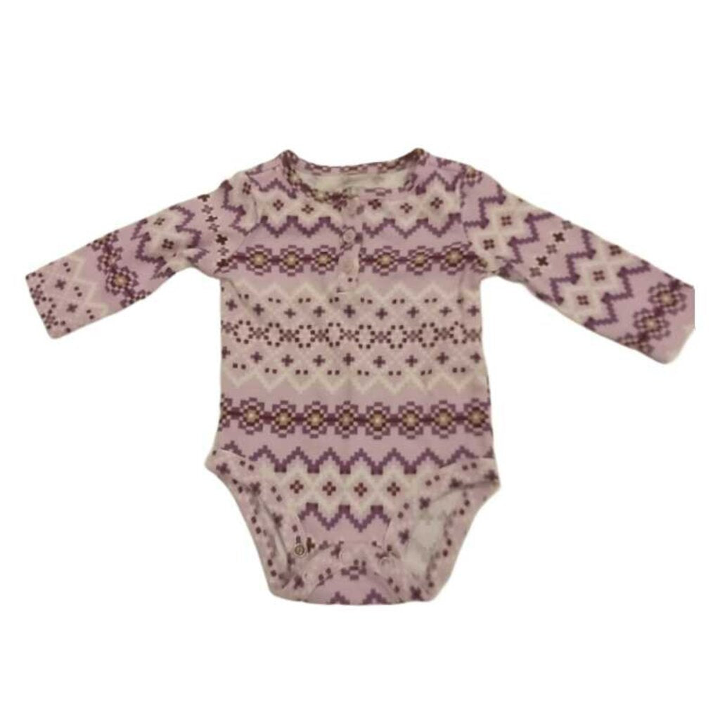 Purple Long Sleeve Onesie