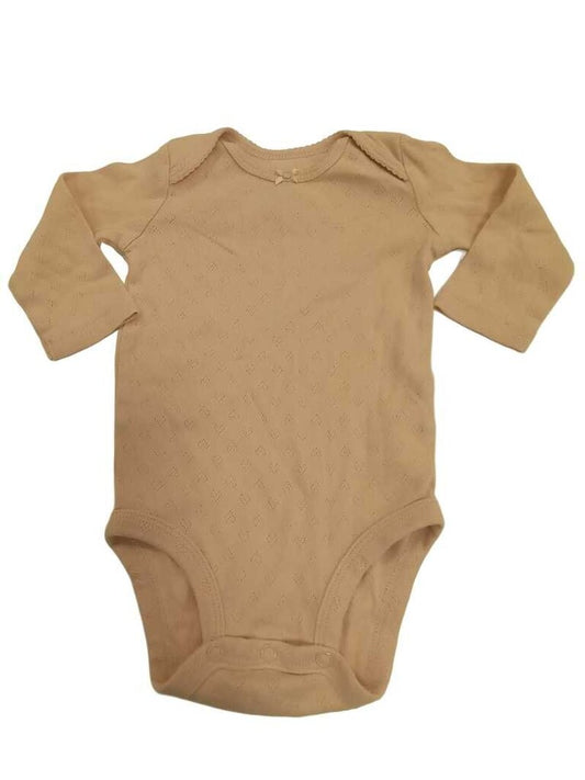 Long Sleeve Onesie- Hearts