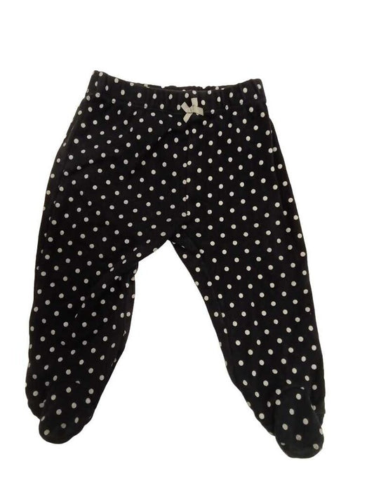 Poke a dot Footed pants