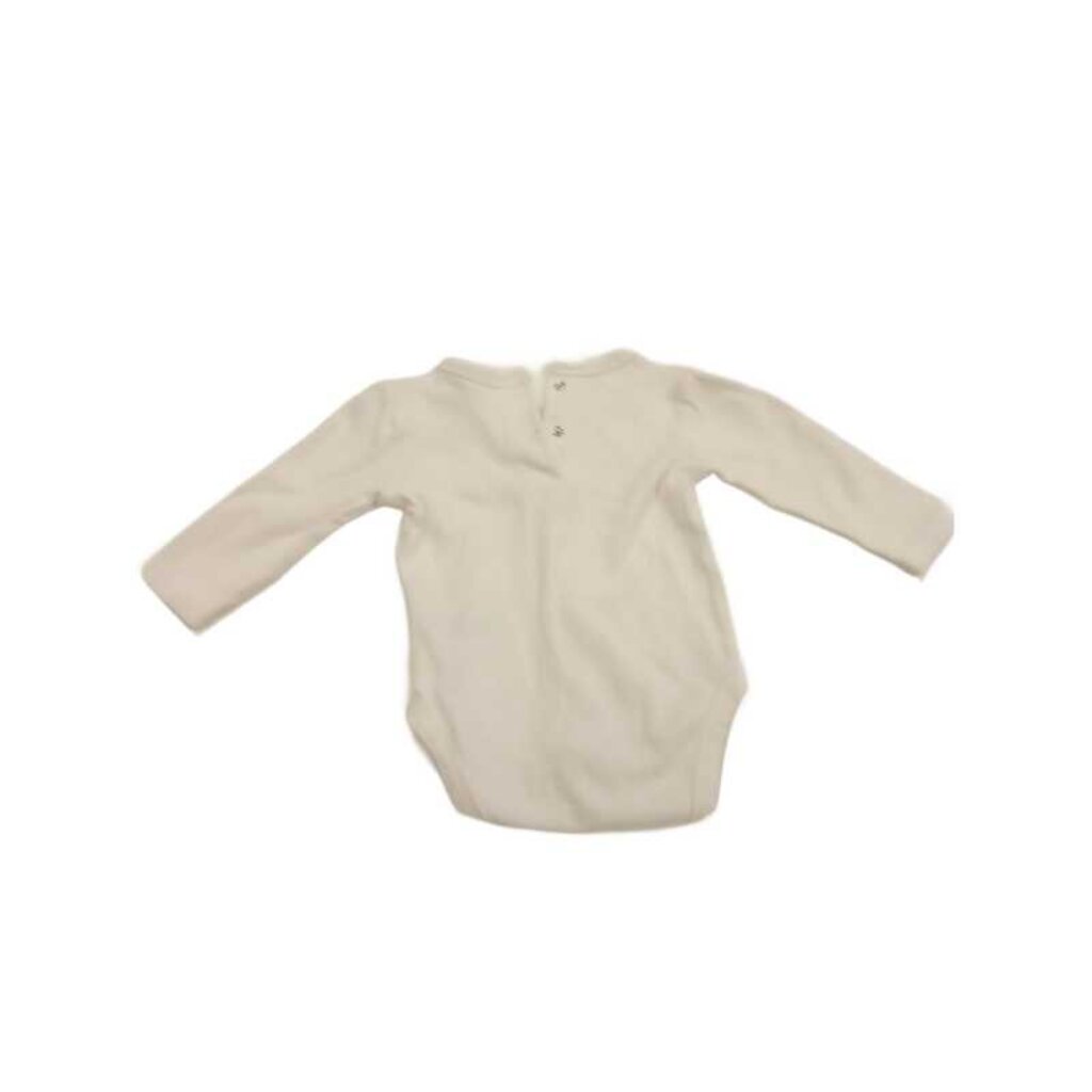 long sleeve white onesie