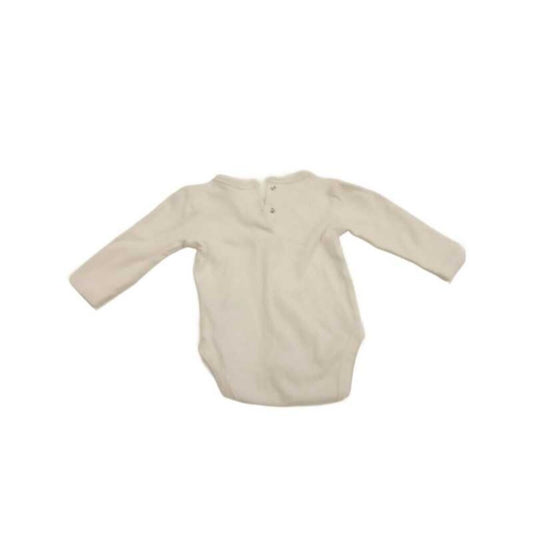 long sleeve white onesie