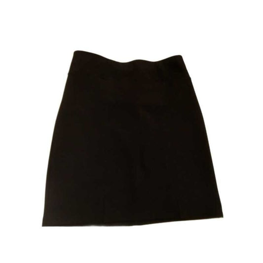 Skirt: Slim fit, front thigh slits