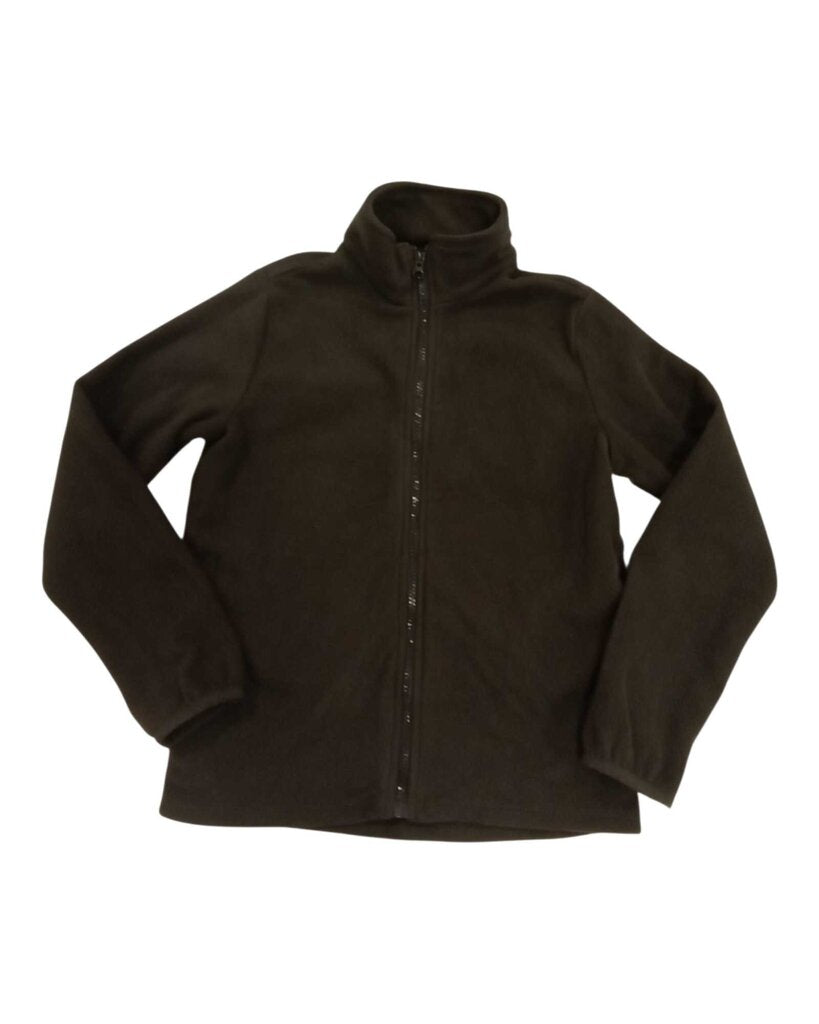 long sleeve zip up grey sweater