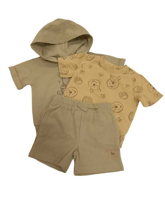3pc winnie the pooh sweater/shirt/shorts