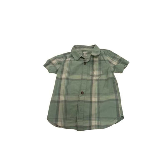 Shirt: Plaid Collar Button Up