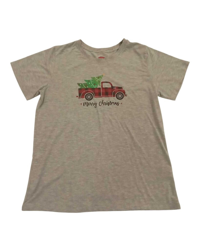 Shirt: Merry Christmas truck/tree