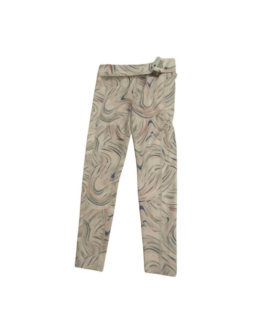 Pants: Athletic colorful swipe pattern