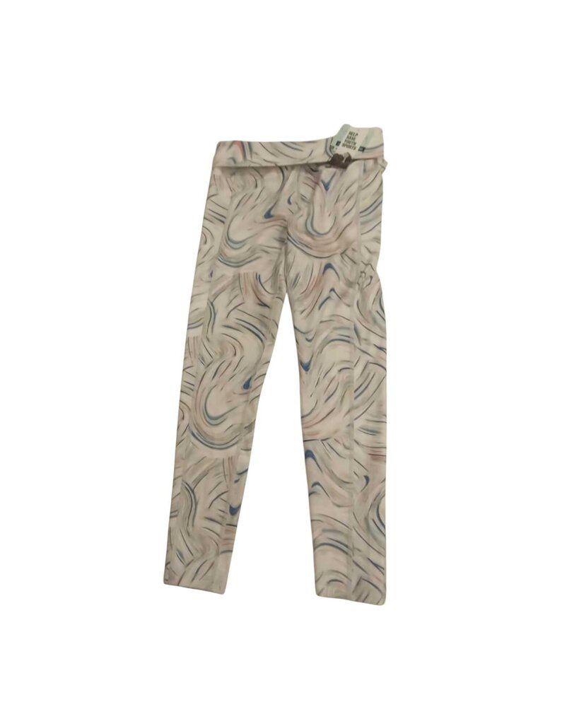 Pants: Athletic colorful swipe pattern