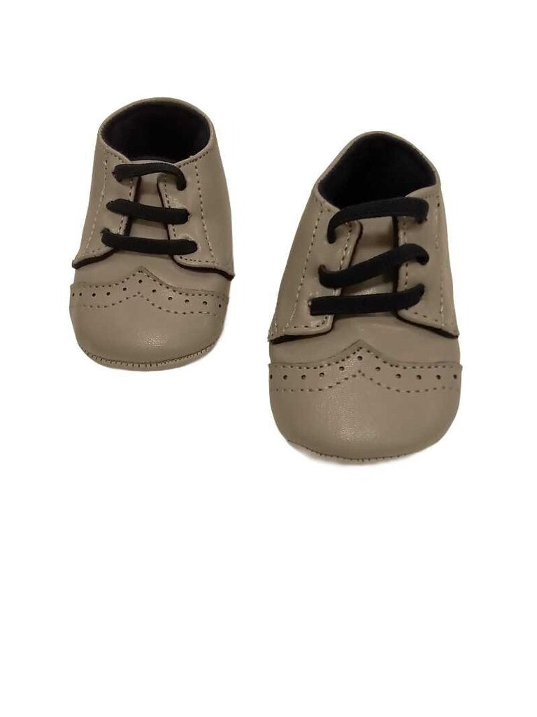 grey infant shoes