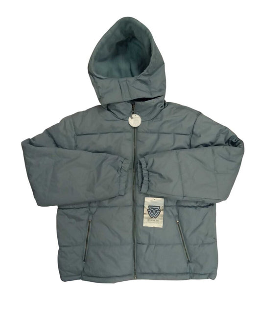 NWT coat: winter insulated zip up hooded